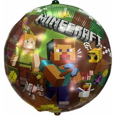 Mcolour Balloon Minecraft fóliový balónek vel. 45 cm