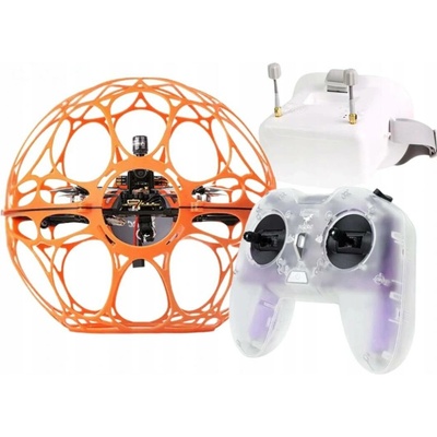 FPV Dronový fotbal HGLRC Ares DS230 RTF sada FPV Analog oranžový