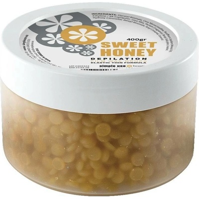 Sweet Honey Depilační vosk zrnka medový 400 g