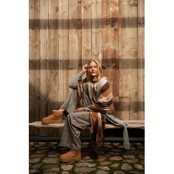 Moodo Елегантен квадратен кафяв шал Moodo Moodo | Kafyav | ЖЕНИ | ЕДИН РАЗМЕР