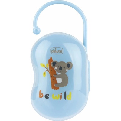 Chicco dvojité pouzdro na dudlík Easy Box Boy Koala 13x6x18 modrá