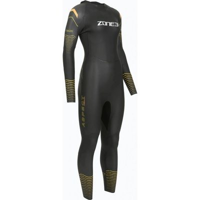 Dámský Zone3 Thermal Aspect Breaststroke 2,5 mm black/orange/yellow