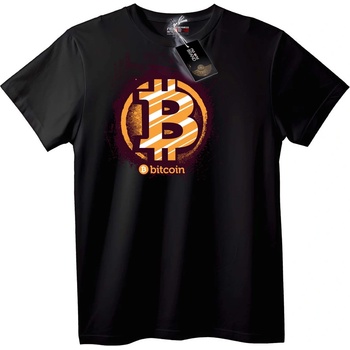 NOONEBRAND Тениска Bitcoin Лого - L, Black