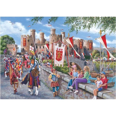 The House of Puzzles Castell Conwy 1000 dielov