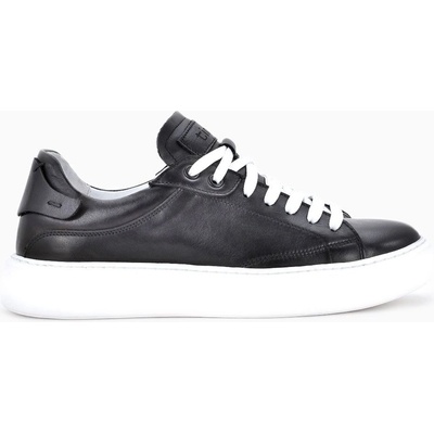 Tinti Shoes Мъжки кецове в черно Basket black