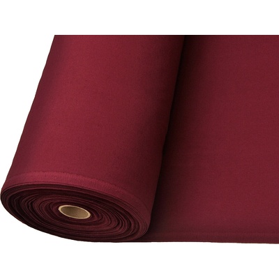 Mirtex Látka kepr NORD 245/34 Vínová šíře 150cm Zbytková metráž