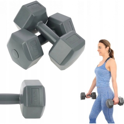 Enero Vinylové činky 2 x 4 kg 2 ks