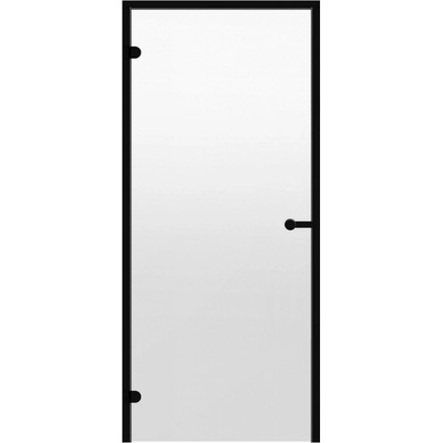 HARVIA ALU 8x19, čiré 790x1890 mm, černý rám
