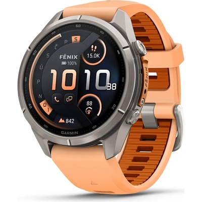 Garmin Fenix 9 Pro 43 mm AMOLED inReach Titanium Shell/Atmosphere 010-04335-01