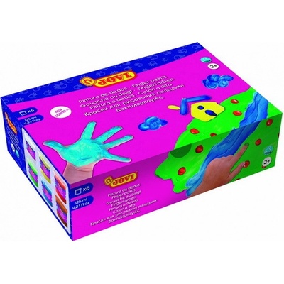 Jovi Prstové farby sada 6 x 125 ml