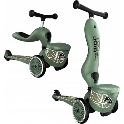 Scoot & Ride 2v1 Highwaykick zelená lines