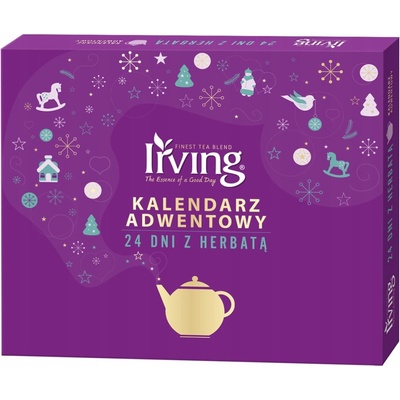 IRVING adventný kalendár čajový vianočný stromček