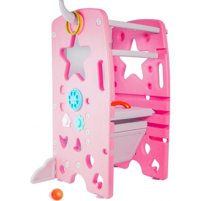 Aga4Kids Učicí věž DS4201 Růžová – Zboží Dáma