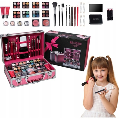 Toys Sada na líčení růžová 56 dílů pro holčičku 3+