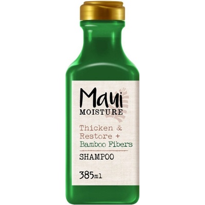 Maui posilňujúci šampón pre slabé vlasy + bambusové vlákno 385 ml