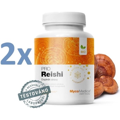 MycoMedica Reishi PRO 2 x 90 kapsúl