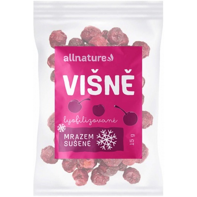 Allnature Višňa sušená mrazom celá 15 g