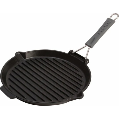 Staub Grilovacia panvica okrúhla, čierna 1004036