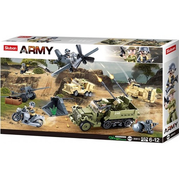 Sluban B0812 Vojenské vozidla