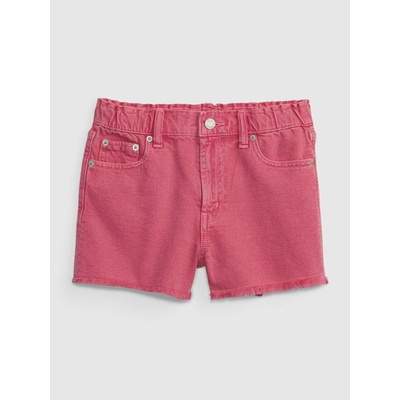 Gap Detské denim kraťasy high rise Washwell