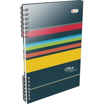 Тетрадка А4, 150 листа, 3 теми, шр, офсет, спирала