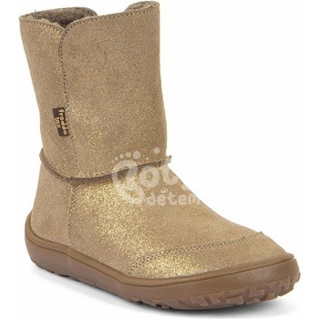 Froddo zimní barefoot Tex Suede Gold