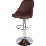 Bogdan Furniture Am Бар стол Калипсо-20 текстил- тъмно кафяв