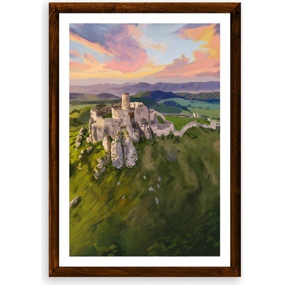 Poster Spišský hrad - Poster A3 bez rámu (27,9€)