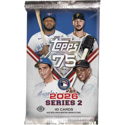 Topps Topps 2026 Series 2 Baseball Hobby Jumbo balíček -