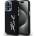 KARL LAGERFELD Кейс Karl Lagerfeld Silicone Metal Script Logo за iPhone 15 Pro, черен (3666339253363)