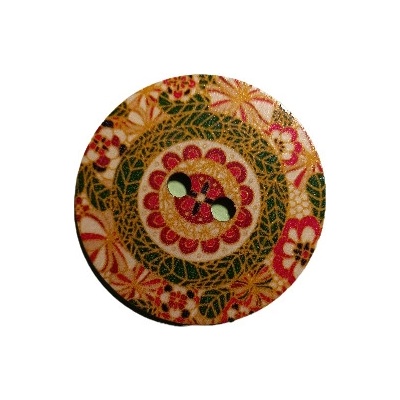 Knoflík dřevěný velký VII (5 cm) – Hledejceny.cz