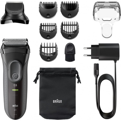 Braun Series 3 3000BT šedý