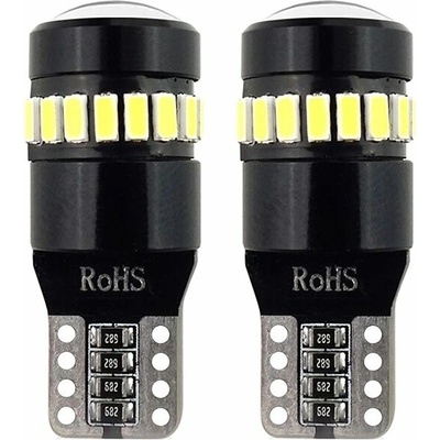 Žárovka LED CANBUS 18SMD 3014 + 1SMD T10 W5W White 12V/24V, 02446 – Hledejceny.cz