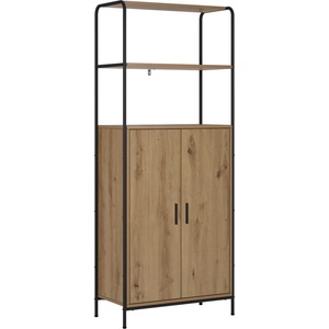 vidaXL Висок шкаф Дъб артизан 40 x 33 x 161 см Инженерна дървесина (8013877)