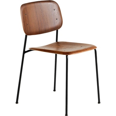 HAY Soft Edge 40 smoked Oak / black powder coated steel