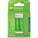 GP Batteries Зарядно GP BATTERIES E211 + 2 * 2100mAh AA, За 2 броя, NiMH (GP-C-E211-2AA-2100) - cybertrade Зарядно за батерии