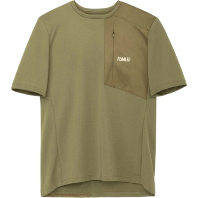 PEdALED Odyssey Merino Tee zelená