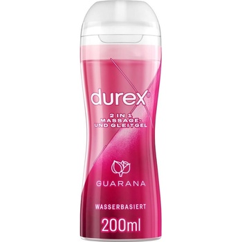 Durex Play intimní lubrikační a masážní gel se stimulující Guaranou 200 ml