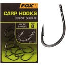 Fox Carp Hooks Curve Shank Short vel.4 10 ks