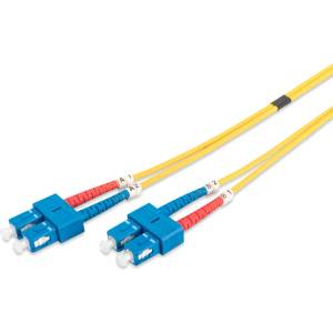 ASSMANN DK-2922-01 оптичен кабел 1 M SC I-VH OS2 Жълт (DK-2922-01)