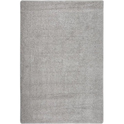 Шаги килим, светлосив, 140x200 см, противоплъзгащ