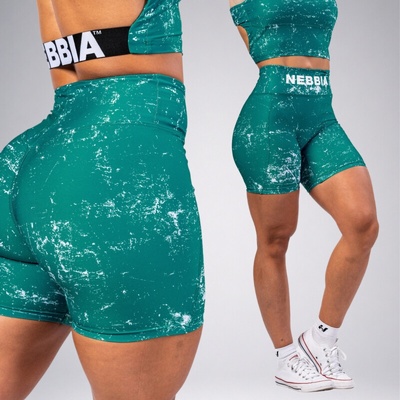 Nebbia legínové šortky s vysokým pásom Hammies 615 green