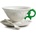 Seletti Чаша за чай I-Tea с чинийка и лъжичка зелена (09858ver)