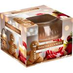 BISPOL Ароматна свещ Bispol Aura - Winter Cookies, 80 g (sn69-88)