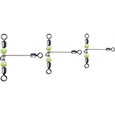 Jaxon Pevnostní Trojobratlík prodloužený s korálkem 5 ks