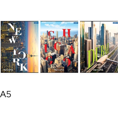 Lastva Sešit A5 linka Skyline