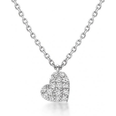 Sofia Diamonds zlatý se srdcem a diamanty GEMCS30046-12