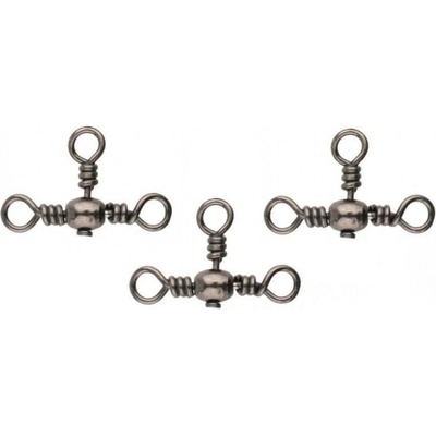 Extra Carp Trojobratlík Swivel Cross Line veľ.12 9 kg 10 ks