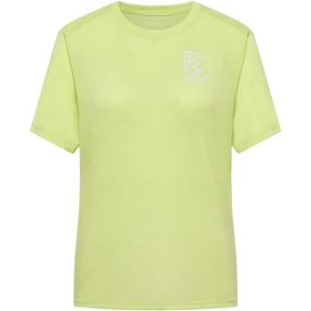 Jack Wolfskin Тениска Jack Wolfskin Women's Short-Sleeve Performance T-Shirt - Cool Matcha