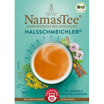 TEEKANNE Organic NamasTee Throat Relief 15 čajových sáčků